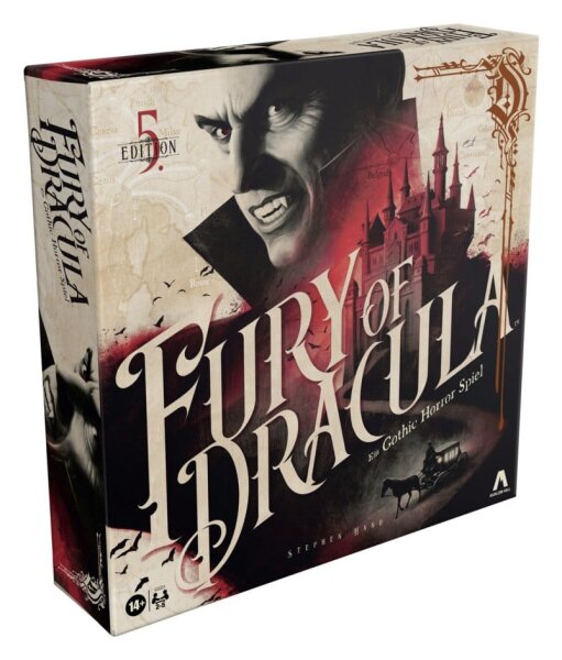 Fury of Dracula Brettspiel 5. Edition *DE*
