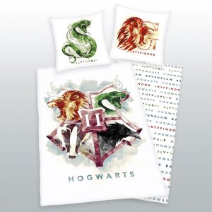 Harry Potter Bettwäsche Hogwarts Gryffindor &...