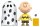 Peanuts Deluxe Wave 01 Actionfigur Charlie Brown (with Ghost Sheet) 18 cm