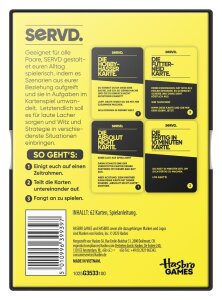 SERVD Kartenspiel für Paare *DE*