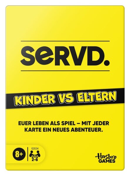SERVD Kartenspiel Kinder vs. Eltern *DE*