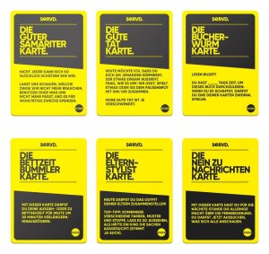 SERVD Kartenspiel Kinder vs. Eltern *DE*