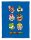 Super Mario Fleecedecke blue 150 x 290 cm