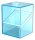 Ultimate Guard Boulder 100+ Clear - Aquamarine