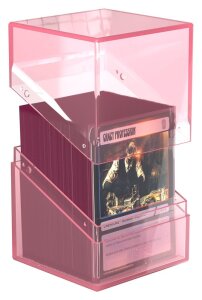 Ultimate Guard Boulder 100+ Clear - Rose Quartz