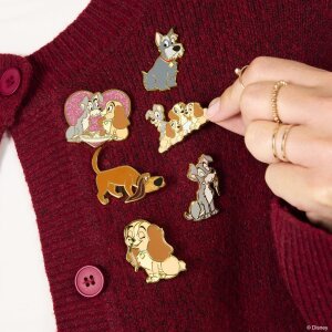 Disney by Loungefly Ansteck-Pins Lady and the Tramp Blind...