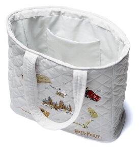 Harry Potter Tragetasche Bestickte Symbole Samt