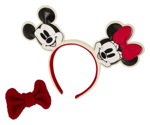 Mickey & Minnie by Loungefly Haarreif Knit Bow