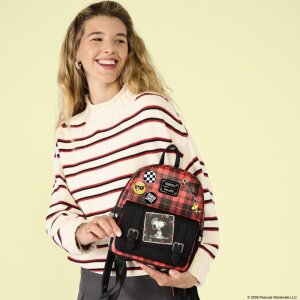 Peanuts by Loungefly Mini Rucksack Snoopy Grunge
