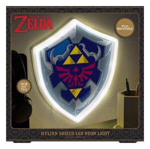 The Legend of Zelda Wandleuchte Hylian Shield 27 x 23 cm