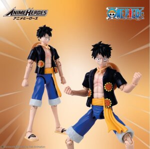 One Piece Anime Heroes Actionfigur 17 cm - Monkey D....