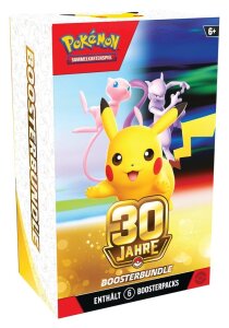 Pokemon TCG 30 Jahre Boosterbundle (Mewtu & Mew) DE