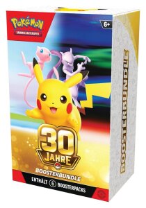 Pokemon TCG 30 Jahre Boosterbundle (Mewtu & Mew) DE