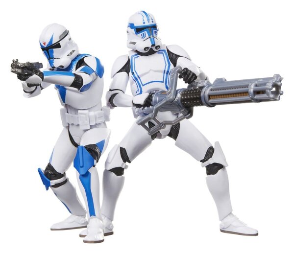 Star Wars: The Clone Wars Black Series Actionfiguren 2er-Pack Clone Troopers Dogma & Hardcase 15 cm