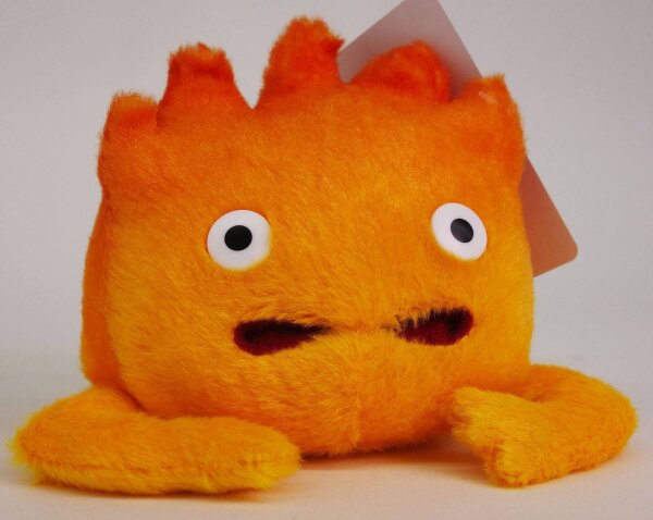 Das wandelnde Schloss Plüschfigur Calcifer 10 cm