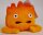 Das wandelnde Schloss Plüschfigur Calcifer 10 cm